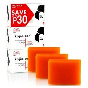 Kojie San Skin Lightening Soap Trio Pack/Large 100 g bars/
